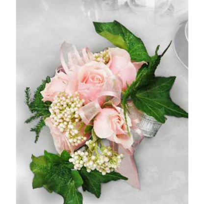 Pink Wrist Corsage