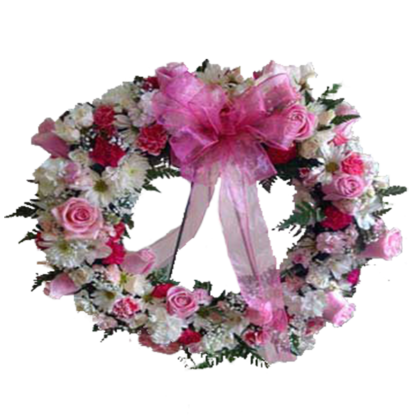 Pretty Pink Wreath