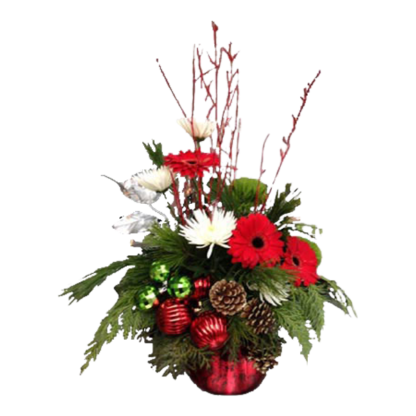 Christmas Ornament Arrangement